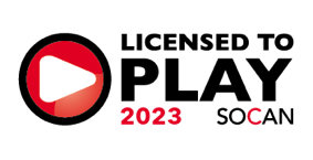 Licensed to play 2023 SOCAN